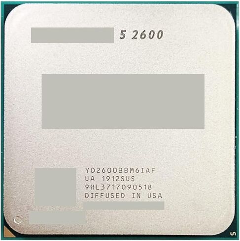 5 2600 N R5 3.4 GHz Six-Core Twelve-Thread CPU Processor YD2600BBM6IAF Support Desktop Gaming Socket AM4 in Kuwait