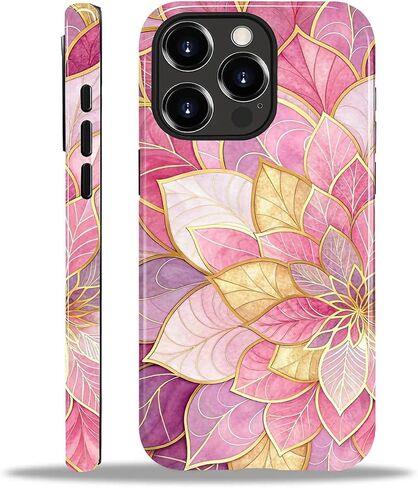 for iPhone 14 Pro Max Case, Shockproof 2-in-1 Double Protective Cover for Women Girls Men Boys, Stylish Anti-Scratch Phone Case Aesthetic, Patchwork Collage Art in Saudi Arabia