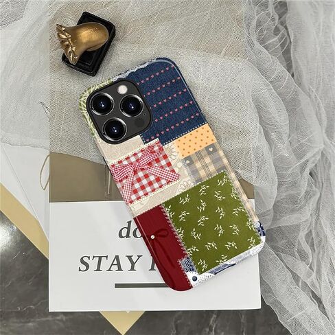 for iPhone 14 Pro Max Case, Shockproof 2-in-1 Double Protective Cover for Women Girls Men Boys, Stylish Anti-Scratch Phone Case Aesthetic, Patchwork Collage Art in Saudi Arabia