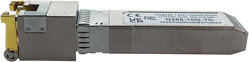 Tripp Lite 10G SFP+ Cisco Compatible Cat6a Transceiver, Copper RJ45 Ethernet Cable Adapter, SFP-10G-T-X Compatible, MSA-Compliant, Hot-swappable, 98 Feet / 30 Meters, 3-Year Warranty (N286-10G-TC) in Saudi Arabia