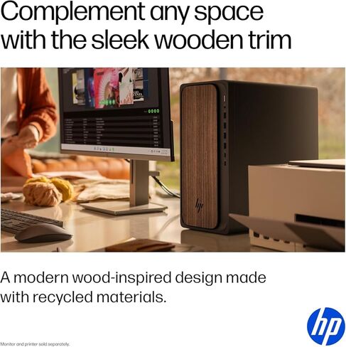 كمبيوتر HP 2025 OmniDesk M03 Premium Business Next Gen AI Desktop كمبيوتر Intel Core Ultra 5 225 (حتى 4.9 جيجا هرتز)، ذاكرة الوصول العشوائي DDR5 سعة 32 جيجا بايت، 2 تيرابايت PCIe SSD، Wi-Fi 6، HDMI، DP، دعم شاشتين 4K، Windows 11 in Kuwait