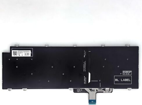لوحة مفاتيح بديلة بإضاءة خلفية لجهاز Dell Latitude 15 5520 5521 5530 5531 5540 3540، الدقة 3560 3570 3580 سلسلة الكمبيوتر المحمول مع تخطيط الولايات المتحدة N7N16 0N7N16 in Kuwait