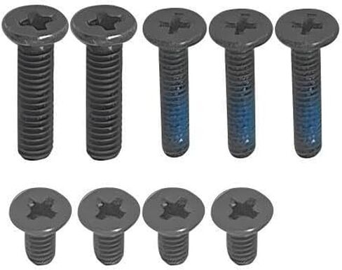 Gintai 9Pcs Lower Bottom Base Cover Case Screws Replacement for ASUS Vivobook Pro 14 K3400 K3400PA K3400PH M3400QA X3400UQ X3400UA M3401QA M3401QC (Black) in Saudi Arabia