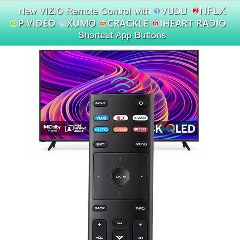 بديل عالمي لجهاز التحكم عن بعد للتلفزيون الذكي Vizio، لجهاز Vizio TV XRT136 in Saudi Arabia