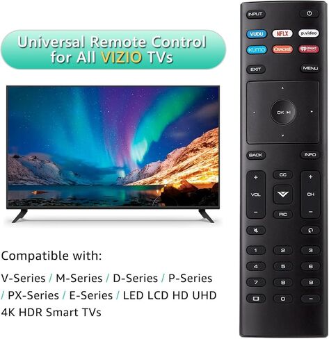 بديل عالمي لجهاز التحكم عن بعد للتلفزيون الذكي Vizio، لجهاز Vizio TV XRT136 in Saudi Arabia