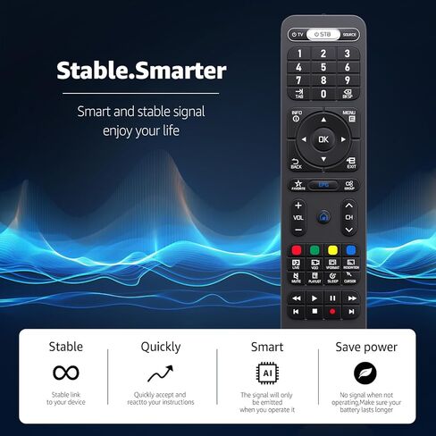 Replacement Remote for Formuler Z8, Z7+, Z7+5G, ZX, ZX 5G, Z Prime FOR0095, Z10 SE, Z Nano, Z Plus, Z+ Neo, T1, T1 Plus, T2+, T2 Prime, T3, Z Alpha Formuler Dreamlink IPTV Box in Saudi Arabia
