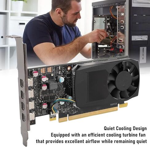 ASHATA for P620 Professional Graphics Board, 2GB GDDR5 Graphics Video Card, 128Bit PCI Express 3.0x16, Support for 3D APIs, for Design Modeling Rendering in Saudi Arabia