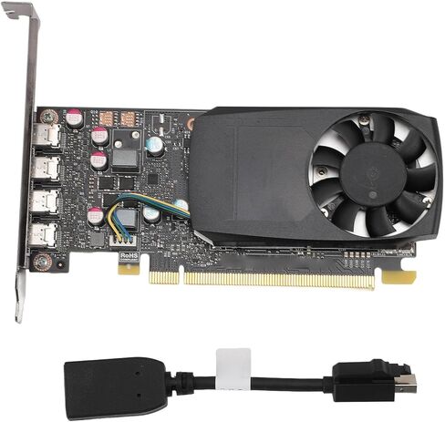 ASHATA for P620 Professional Graphics Board, 2GB GDDR5 Graphics Video Card, 128Bit PCI Express 3.0x16, Support for 3D APIs, for Design Modeling Rendering in Saudi Arabia