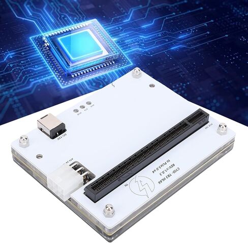 قاعدة توصيل بطاقة الرسومات الخارجية، محطة إرساء وحدة معالجة الرسومات الجرافيكية USB4.0 الخارجية مع كابل بيانات بطول 1 متر، لجهاز الكمبيوتر المحمول المحمول بفتحة PCIe 16X in Kuwait