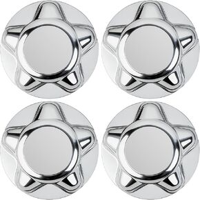 MuHize 7 Inch Hub Caps Compatible with 1997-2004 Ford F150 & 1997-2002 Ford Expedition, 1 Pcs Chrome Center Caps for Rims with 5-Lug Steel Wheel Chrome in Saudi Arabia