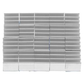 20pcs Aluminum Heatsink Block with Adhesive Tape, Universal Compact Cooling Fin for Electronic Chips and Routers, 10x10x10mm Thermal Conductive Heat Sink Replacement for Daily Use in Kuwait