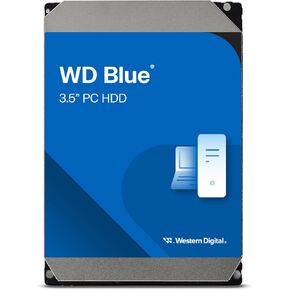 Western Digital 4TB WD Blue PC Internal Hard Drive HDD - 5400 RPM, SATA 6 Gb/s, 128 MB Cache, 3.5" - WD40EZZX in Kuwait
