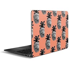 Skinit Decal Laptop Skin Compatible with Zenbook UX305FA 13.3in - Originally Designed Gray Scale Pineapple Design in Saudi Arabia