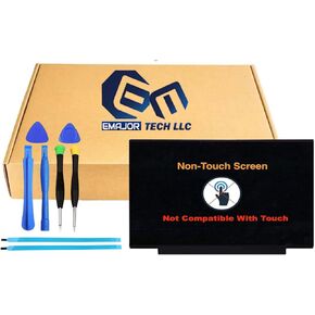 بديل شاشة EM EMAJOR TECH الجديدة لجهاز Lenovo Legion 7-15IMH05 Type 81YT 1920X1080 FHD 144 هرتز شاشة LCD LED غير تعمل باللمس مع مجموعة من الأشرطة والأدوات in Kuwait