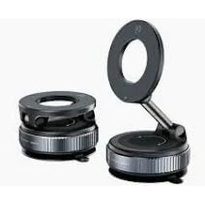 Magnetic Car Phone Holder - 360° Adjustable Mount for Car Dashboard, Compatible with iPhone and Android Phones in Kuwait