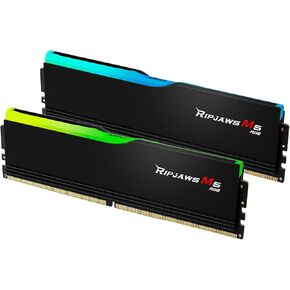 G.SKILL Ripjaws M5 RGB Series (Intel XMP 3.0) DDR5 RAM 32GB (2X 16GB) 6800MT/s CL34-45-45-108 1.40V ذاكرة الكمبيوتر المكتبي UDIMM - أبيض غير لامع (F5-6800J3445G16GX2-RM5RW) in Kuwait