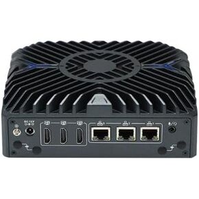 12th Gen Mini Host,Embedded Industrial Control Computer, Intel Core i7-1255U(10cores and 12threads),3*lntel i225-V 2.5G LAN, 3*HDMI,2*COM(RS232/485),4*USB3.1,Support 1*DDR5 (NO RAM NO SSD) in Kuwait