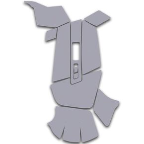 غلاف MightySkins متوافق مع Logitech G502 X Plus - رمادي خالص | غطاء ملتف واقٍ ومتين وفريد ​​من نوعه من الفينيل | سهل التطبيق والإزالة وتغيير الأنماط | صنع في الولايات المتحدة الأمريكية in Kuwait