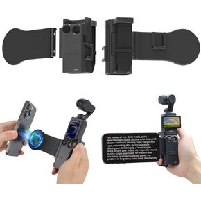 Magnetic Phone & Microphone Mount for DJI Osmo Pocket 4P/4/3 in Saudi Arabia