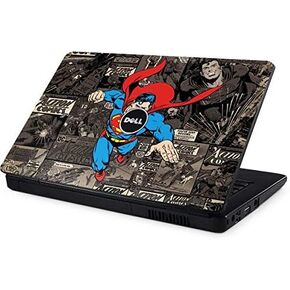 ملصق Skinit للكمبيوتر المحمول متوافق مع الطراز Inspiron 15 و1545 - تصميم الوسائط المتعددة المرخص رسميًا من Warner Bros Superman in Kuwait
