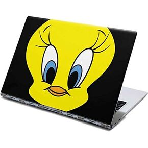 ملصق Skinit للكمبيوتر المحمول متوافق مع شاشة اللمس Yoga 910 2 في 1 14 بوصة - تصميم وارنر بروس تويتي بيرد مرخص رسميًا in Kuwait