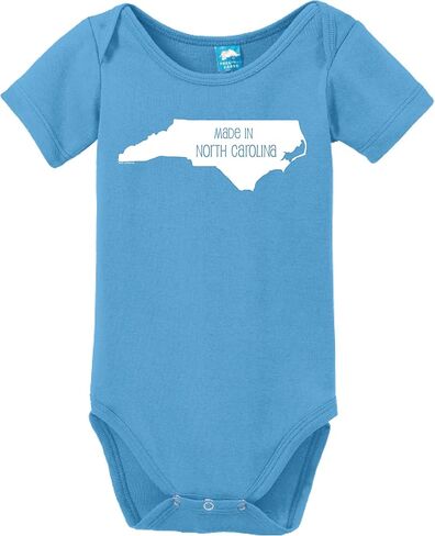Made in North Carolina Printed Baby Romper in Kuwait