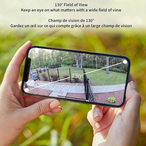 Arlo Essential XL Security Camera 2K Indoor and Outdoor, 2nd Gen, Wire-Free with Spotlight, 2-Way Audio and Color Night Vision (Renewed) in Saudi Arabia