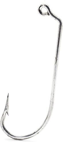 Eagle Claw 413 60° Heavy Wire O'Shaughnessy Bend Jig Hook Pack of 100 Size 1/0 to 7/0 Sea Guard Finish in Saudi Arabia