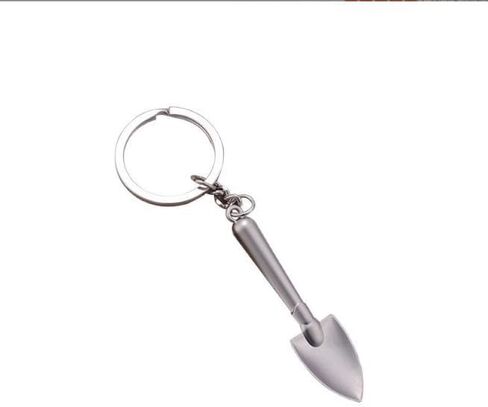 Silver Mini Shovel Tool Keychain,Shovel Keyring Pendant,Wrench Keychain Spanner,Novelty Shovel Repair Tools,Multitool Keychains Gift for Men Women in Saudi Arabia