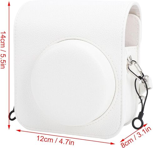 Instant Camera Box/Cover, PU Leather Protective Bag with Shoulder Strap for Mini 41 Digital Camera, Portable and TravelFriendly Design, Perfect for Photography Enthusiasts in Kuwait
