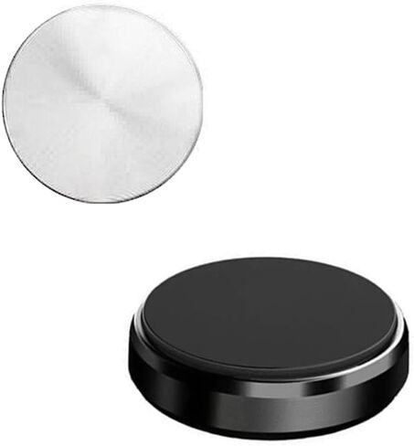 Mini Universal Magnet for Car Metal Magnetic Phone Holder for Car Dash Magnetic Cars Mount Holder,Black in Saudi Arabia