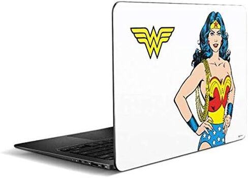 غلاف كمبيوتر محمول من Skinit متوافق مع Zenbook UX305FA مقاس 13.3 بوصة - تصميم Warner Bros Wonder Woman مرخص رسميًا in Kuwait
