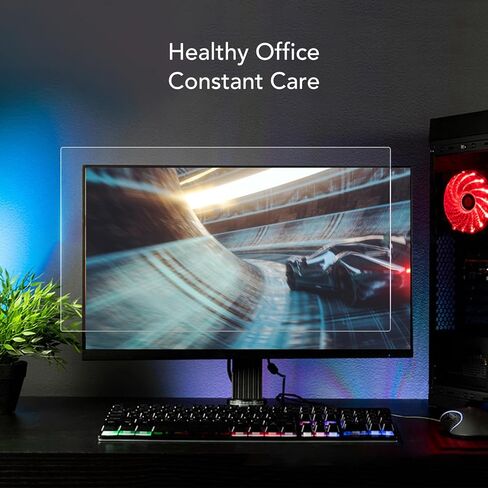 Zopsc Computer Blue Light Blocking Screen Protector for 23in PC, Anti reflective and Anti glare Filter Film for 16:9 Widescreen Computer Screen in Saudi Arabia