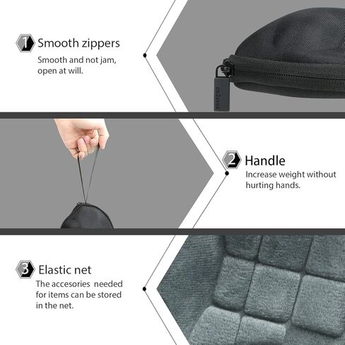 co2CREA Hard Case for Logitech G515 / G915 Keyboard and Logitech Ergo M575S / M575 / M570 Trackball Mouse in Saudi Arabia