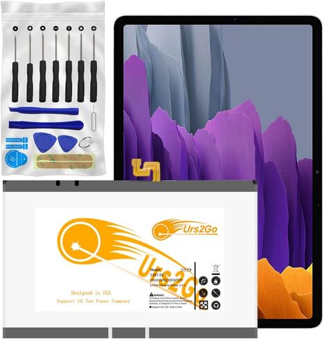 Large Power Replaceable Li_ion Upgraded AA Grade 10200mAh Battery Repair Tool Set Compatible with Samsung Galaxy Tab S7 FE 5G 12.4" SM-T738U in Saudi Arabia