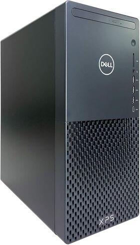 Dell XPS 8940 Desktop Computer - 11th Gen Intel Core i7-11700 up to 4.9 GHz CPU,24GB RAM,512GB SSD + 8TB HDD,Intel UHD Graphics 750,Killer Wi-Fi 6,500W PSU,DVD Burner,Windows 11 Home,Black(Renewed) in Saudi Arabia