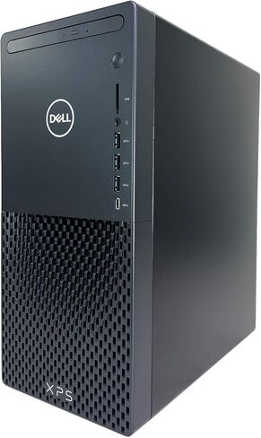 Dell XPS 8940 Desktop Computer - 11th Gen Intel Core i7-11700 up to 4.9 GHz CPU,24GB RAM,512GB SSD + 8TB HDD,Intel UHD Graphics 750,Killer Wi-Fi 6,500W PSU,DVD Burner,Windows 11 Home,Black(Renewed) in Saudi Arabia