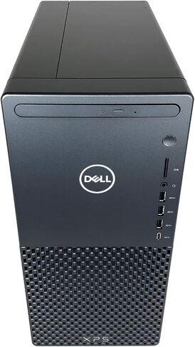 Dell XPS 8940 Desktop Computer - 11th Gen Intel Core i7-11700 up to 4.9 GHz CPU,24GB RAM,512GB SSD + 8TB HDD,Intel UHD Graphics 750,Killer Wi-Fi 6,500W PSU,DVD Burner,Windows 11 Home,Black(Renewed) in Saudi Arabia