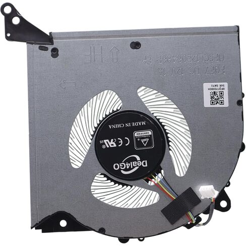 Deal4GO مروحة تبريد وحدة المعالجة المركزية 0FQF70000H 5H40S20788 بديلة لجهاز Lenovo Legion Pro 7 16IRX8H 82WQ Y9000K R9000K 2023 in Kuwait