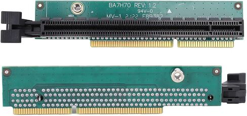 محول رسومات Cuifati PCI E 16 Riser Card PCI E 16X لسلسلة M920q M920x M910x M720q P330 Tiny5 مع 4 منافذ تدعم رسومات I350 T4 NIC القابلة للتحويل (بدون لوحة خلفية) in Saudi Arabia