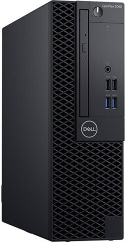 كمبيوتر ديل اوبتيبلكس 3060 ميني | ويندوز 11 برو | إنتل i5-8500 | 8 جيجا رام + 250 جيجا اس اس دي | 5G واي فاي + بي تي | كمبيوتر مكتبي مايكرو | لوحة المفاتيح + الماوس (متجدد) in Saudi Arabia