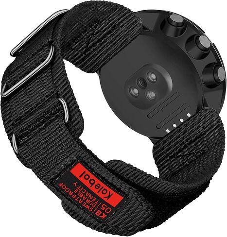 LYSANDRA متوافق مع سوار ساعة SUUNTO 9/9 Baro/9 تيتانيوم، حزام رياضي من النايلون 24 مم مع تصميم منسوج لسلسلة SUUNTO Spartan / D5 / D7 الذكية in Kuwait