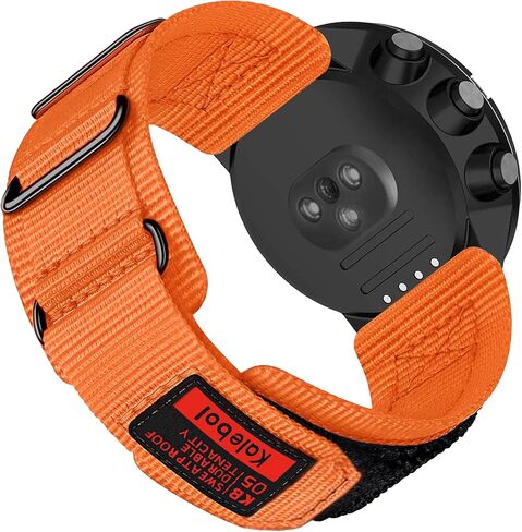 LYSANDRA متوافق مع سوار ساعة SUUNTO 9/9 Baro/9 تيتانيوم، حزام رياضي من النايلون 24 مم مع تصميم منسوج لسلسلة SUUNTO Spartan / D5 / D7 الذكية in Kuwait