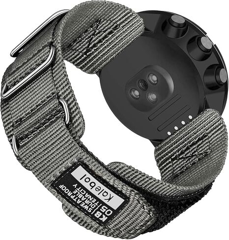 LYSANDRA متوافق مع سوار ساعة SUUNTO 9/9 Baro/9 تيتانيوم، حزام رياضي من النايلون 24 مم مع تصميم منسوج لسلسلة SUUNTO Spartan / D5 / D7 الذكية in Kuwait