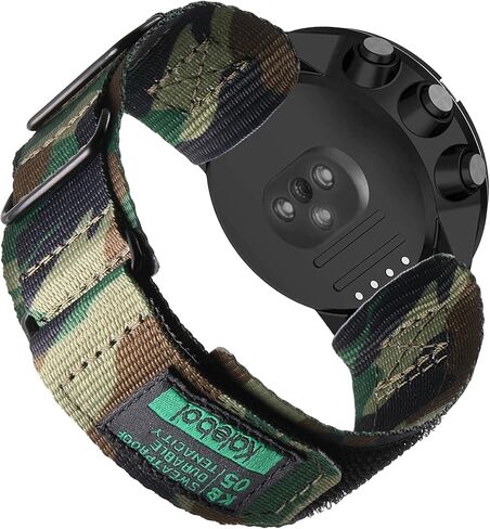 LYSANDRA متوافق مع سوار ساعة SUUNTO 9/9 Baro/9 تيتانيوم، حزام رياضي من النايلون 24 مم مع تصميم منسوج لسلسلة SUUNTO Spartan / D5 / D7 الذكية in Kuwait
