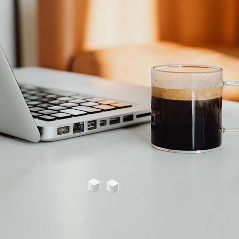 20pcs Aluminum Heatsink Block with Adhesive Tape, Universal Compact Cooling Fin for Electronic Chips and Routers, 10x10x10mm Thermal Conductive Heat Sink Replacement for Daily Use in Kuwait