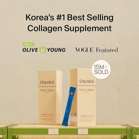 Ownist Triple Collagen - Hydrolyzed Multi Collagen Peptides - Organic Collagen Vitamins Supplements in Saudi Arabia