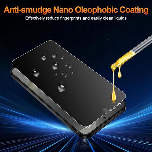 2 Pack for Samsung Galaxy S24 Plus Matte Privacy Screen Protector [Not Glass], 360° Anti-Spy, Anti-Scratch, Anti-Glare, Support Fingerprint Unlock in Saudi Arabia