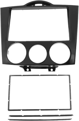 2Din Car Stereo Radio Fascia Compatible with RX-8 RX8 2003-2008 Dashboard Video DVD Player Panel Frame Mounting Trim Install Mount Kit in Saudi Arabia