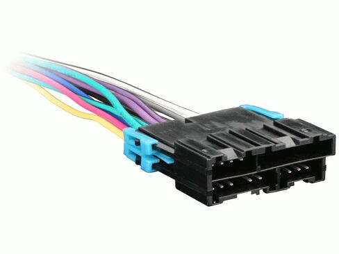 Single DIN Car Stereo Install Kit, Radio Harness, Antenna Adapter for Chevy Suburban 1995, 1996, 1997, 1998, 1999, 2000, 2001, 2002, Dash Mount Package - No Factory Amplifier in Saudi Arabia